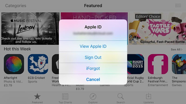 استرجاع كلمة المرور في ابل ستور reset your Apple ID password
