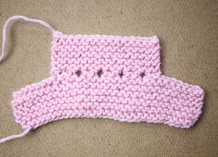 EASY Tie Front Baby Booties Free Knitting Pattern - Gina Michele