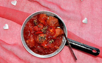 Polpette in Tomatensoße