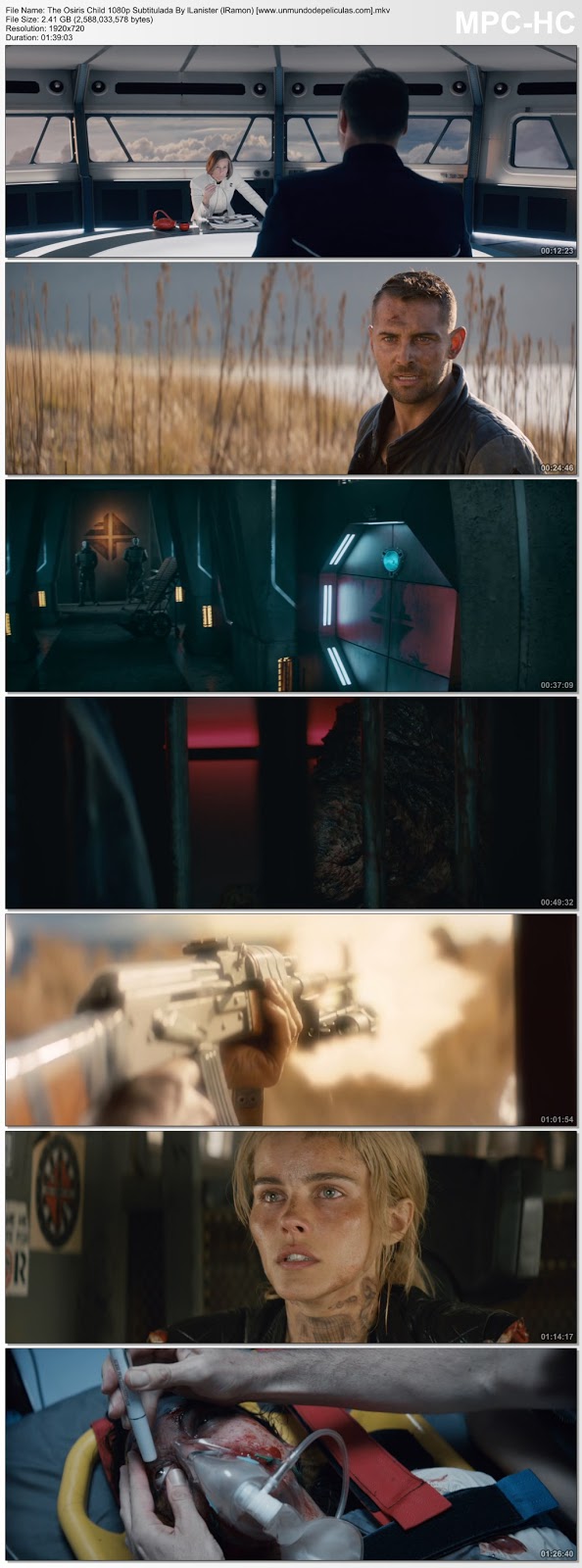 Capturas de la película.