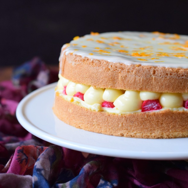 Only Crumbs Remain SidebySide Baking Genoise Cake