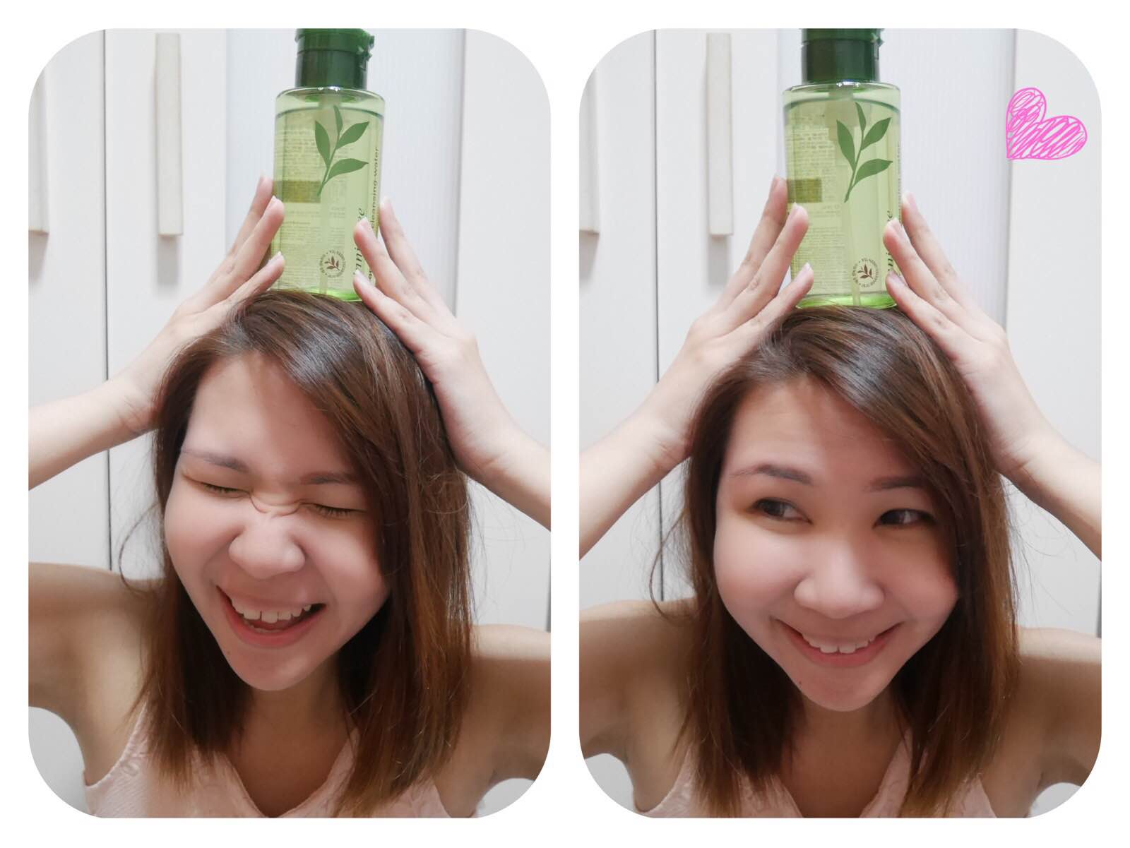 review innisfree green tea cleansing water