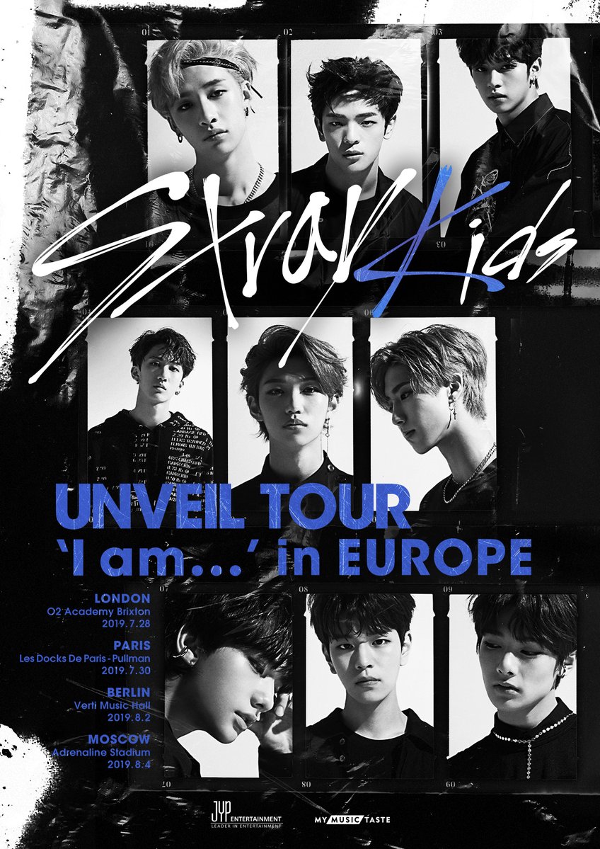 [TOUR] Stray Kids 스트레이 키즈 en Europa en Julio y Agosto BA NA NA