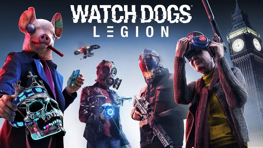 Watch Dogs Legion Mask Characters 4k Wallpaper 5 612