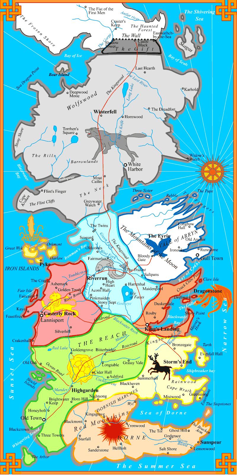 Aligonemobile The Best Maps To Help You Navigate The Game Of Thrones
