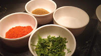 Chilli powder Cumin powder salt cilantro leaves Food Recipe Dinner ideas