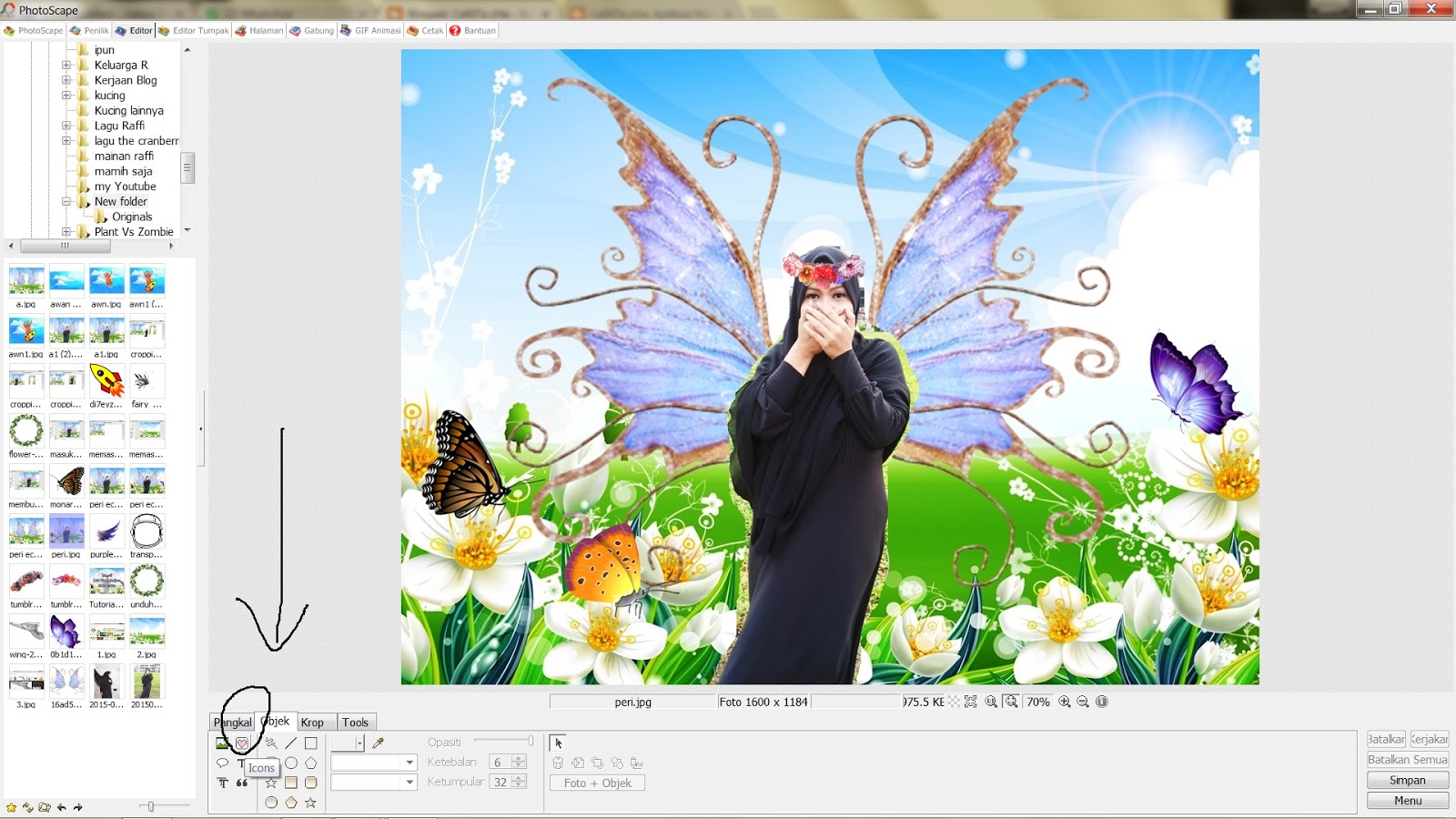 Cara Crop Foto Di Photoscape Sesuai Bentuk - Berbagi Bentuk Penting