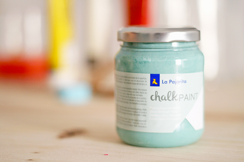 Pintura chalk paint La Pajarita en colaboración con Diyambo
