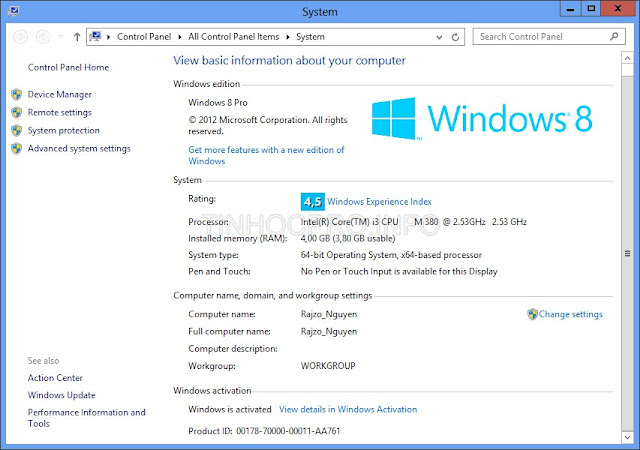 Crack Win 8 Pro không cần key - [Active Windows 8],Hướng dẫn active Win 7, Win 8 mới nhất 2013