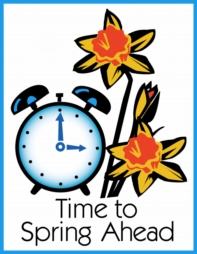 clipart time change spring forward - photo #6