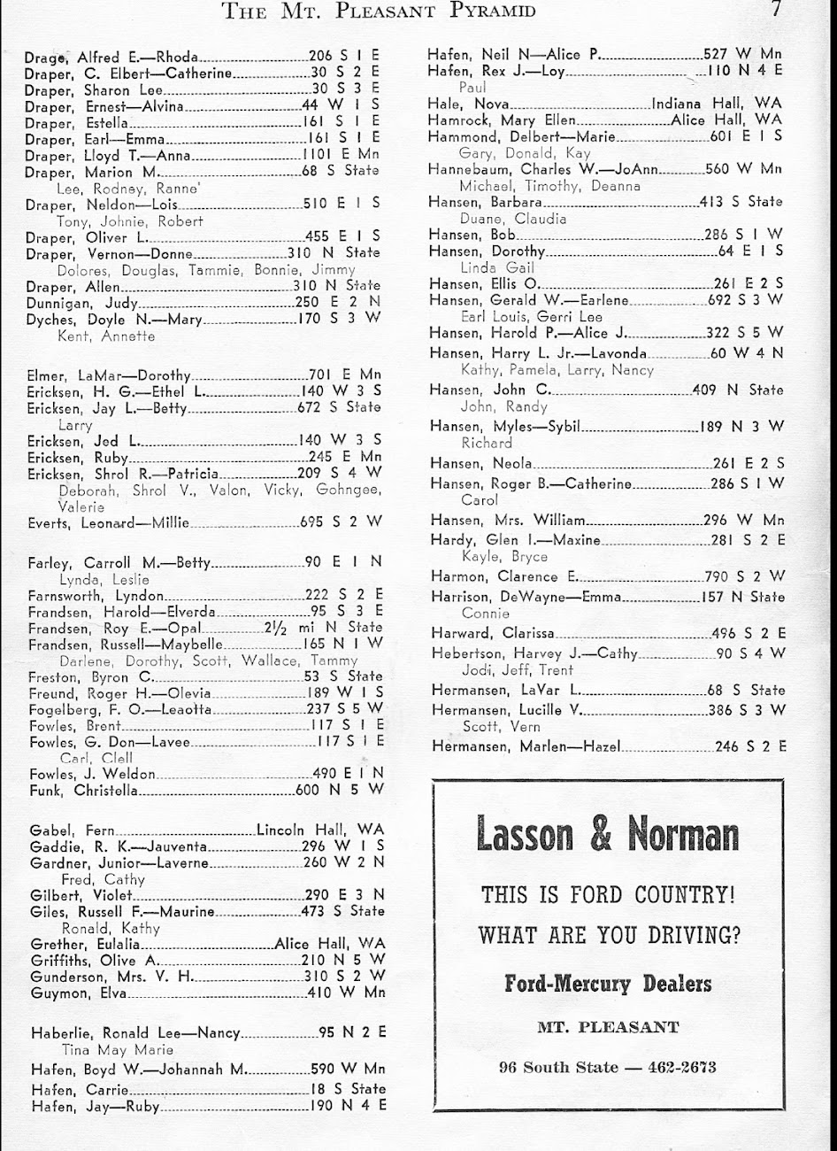 Mt. Pleasant Pioneer