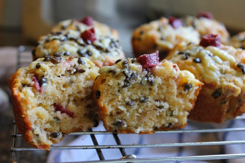 Food Lust People Love Salami Cheddar Lentil Muffins MuffinMonday