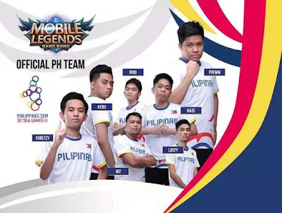 Mobile Legends: Bang Bang Philippine Team SEA Games 2019 Mobile Legends: Bang Bang Philippine Team SEA Games 2019