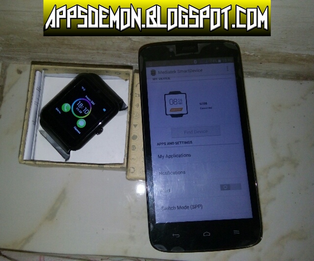 CARA CONNECT SMARTWATCH & ANDROID DENGAN MEDIATEK SMARTDEVICE