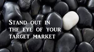 Be different for your target market, different colored stones