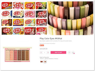 Etude House: coleção #KitKat paletas de sombras e sabores japoneses do chocolate