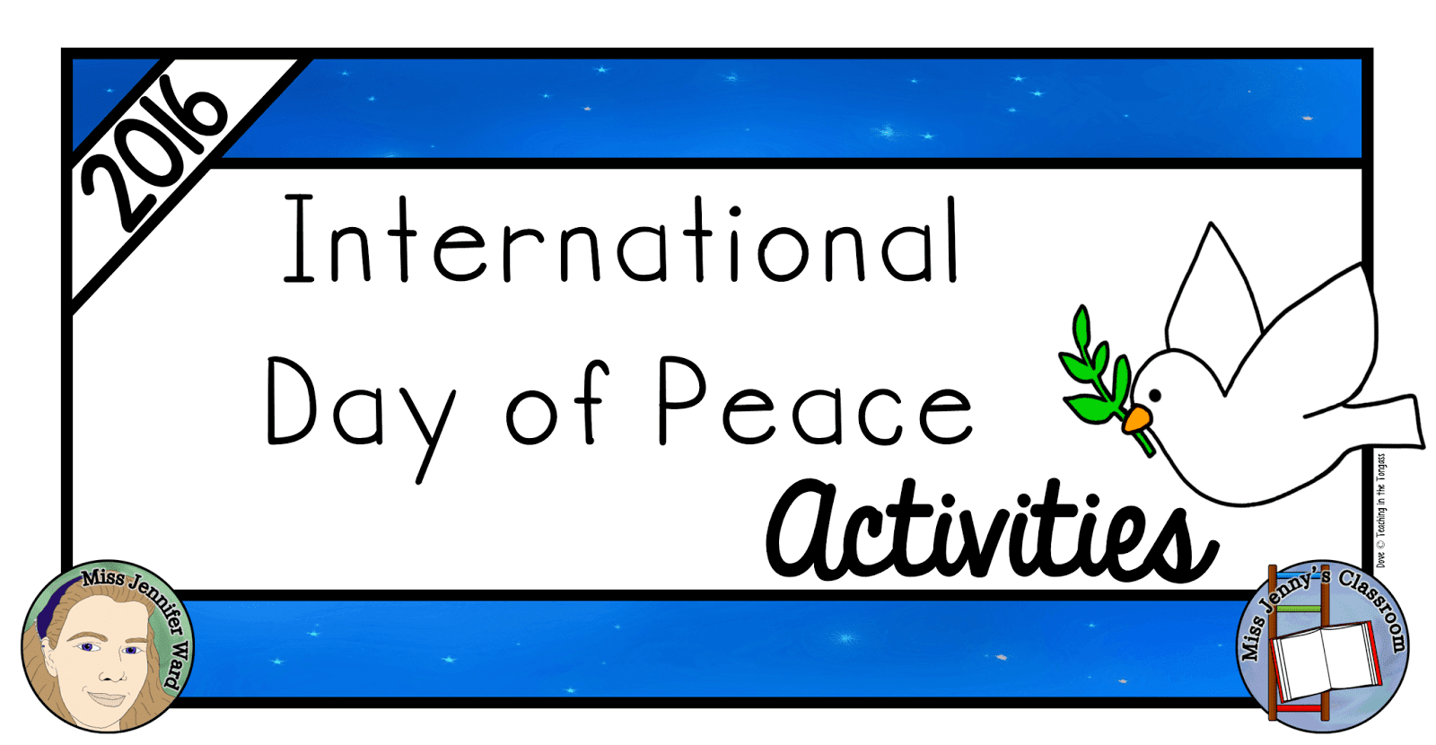 International Day of Peace 2016: Activities | Miss Jenny's Classroom