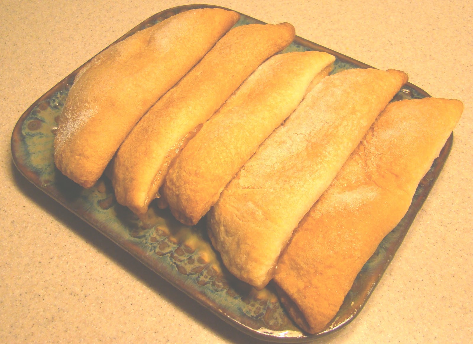 from the front porch Baked "Fried" Apple Pies with canned biscuits