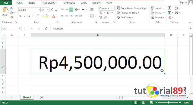 Cara mudah merubah tanda koma menjadi titik di MS excel Cara mudah merubah tanda koma menjadi titik di MS excel