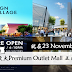 全马最大Premium Outlet Mall 将在 23 November 正式开张!又有新地方逛了~