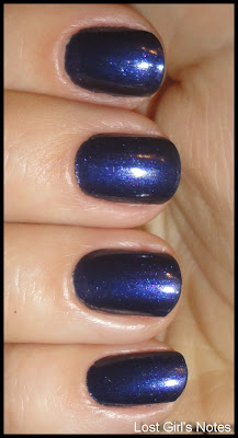 OPI play 'till midnight swatches