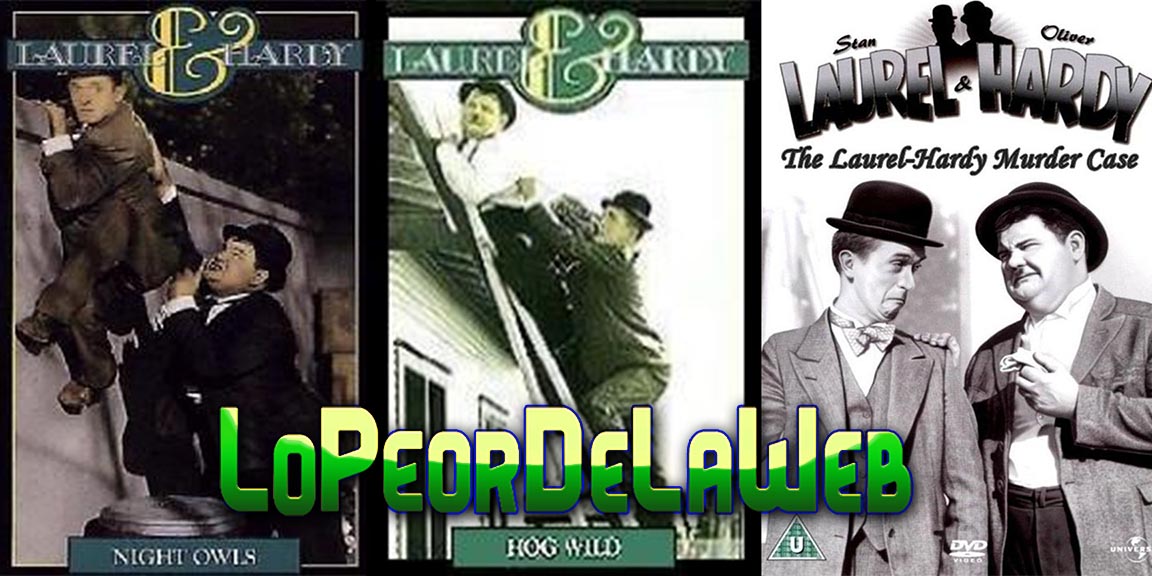 Laurel and Hardy - Night Owls / Hog Wild / Murder Case -1930