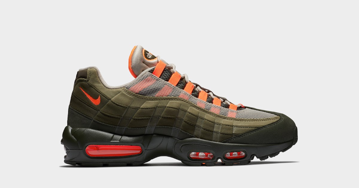 nike air max 95 olive orange