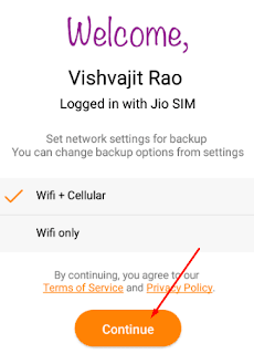 What is Reliance Jio Cloud Storage in Hindi