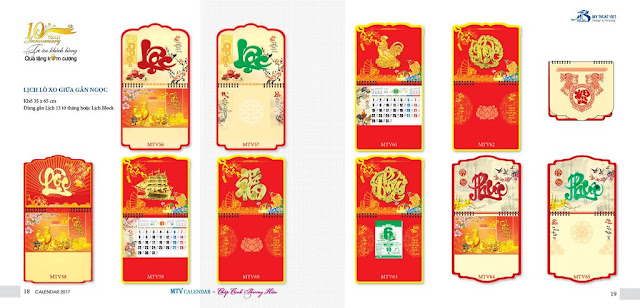 lịch ngọc lịch khung ngọc