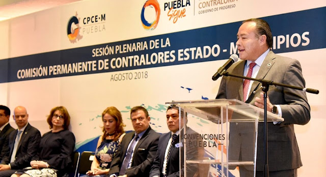 Contralores de Puebla suman esfuerzos en modernización de la gestión pública