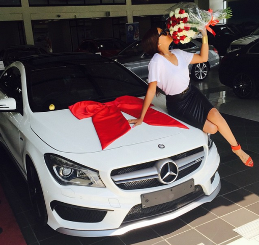 Untitled Photo: Bonang Matheba buys herself a Mercedes as Valentine gift