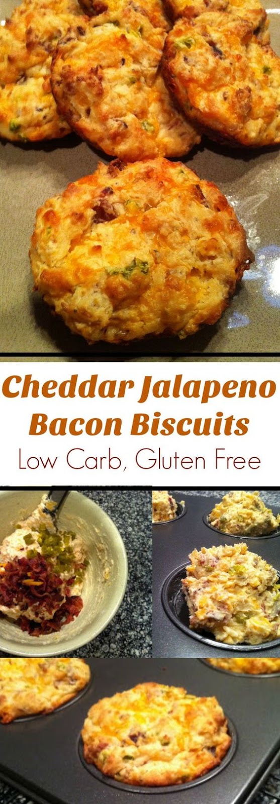 Cheddar Jalapeno Bacon Biscuits Recipe Low Carb, Gluten Free Girls