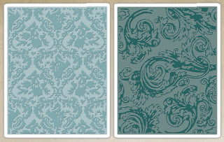 Sizzix Texture Fades Embossing Folders - Damask & Regal Flourish Set Sizzix Texture Fades Embossing Folders - Damask & Regal Flourish Set