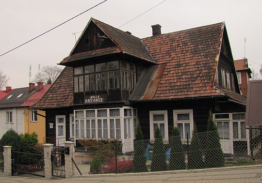 Willa „Racławice” z 1877 roku. Willa „Racławice” z 1877 roku.