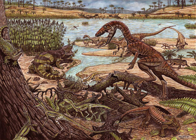 Dinosaurs' rise was 'more gradual,' new fossil evidence suggests Dinosaurs' rise was 'more gradual,' new fossil evidence suggests