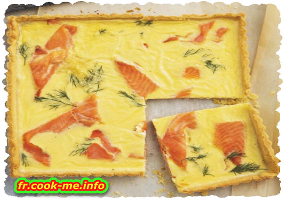 Quiche saumon et aneth Quiche saumon et aneth