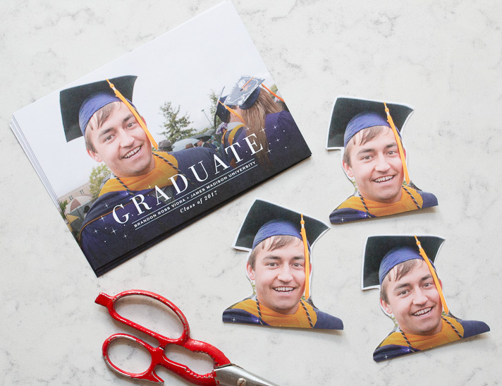 Diy Graduation Decorations Party Sticks Photo Garland 17 Apart