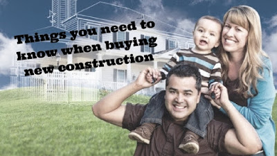 New Construction Terms & Glossary