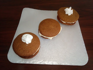 WHOOPIES DE CHOCOLATE Y VAINILLA