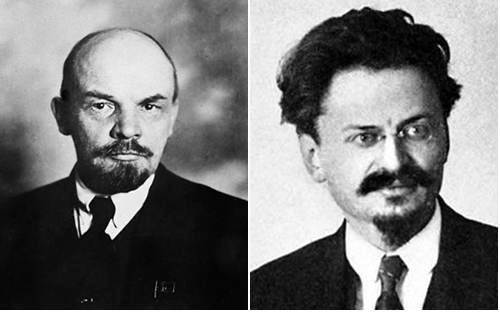 lenin stalin and trotsky