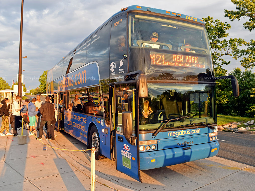 Washington DC to New York on Megabus!