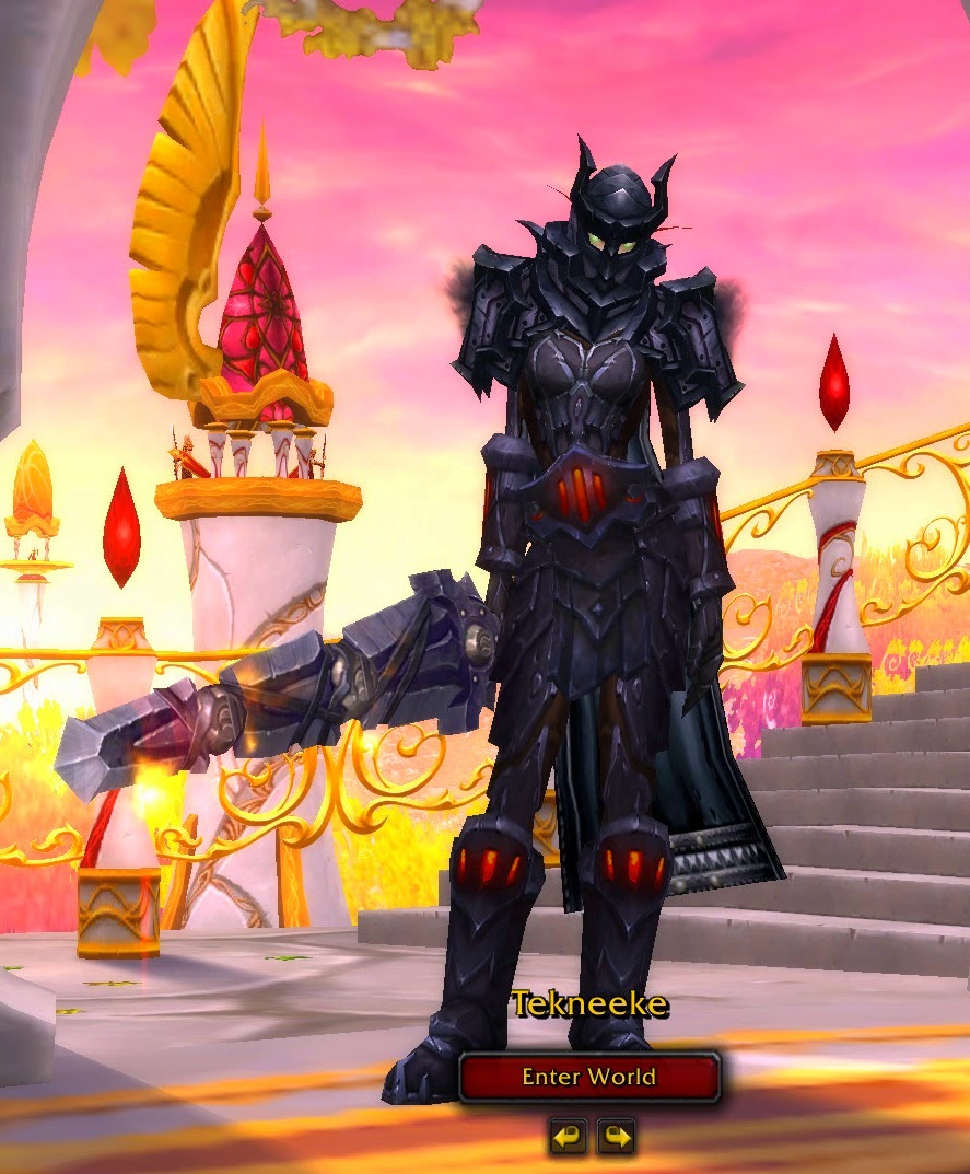 Master of World of Warcraft Transmogrification The Iron Paladin