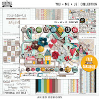 Kit : You+Me=Us Collection by Akizo Designs