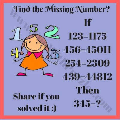 Can you find the missing number? Can you find the missing number?