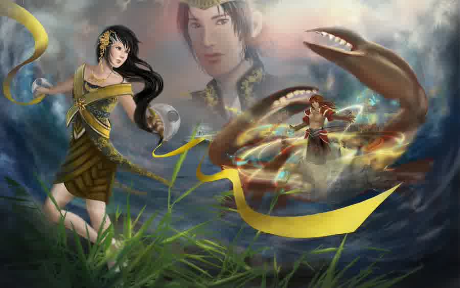 Text Narrative “AndeAnde Lumut” ((Ande Ande Moss Text Narrative “AndeAnde Lumut” ((Ande Ande Moss