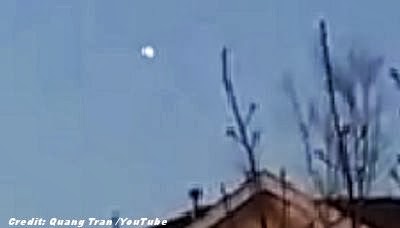 UFO Spotted in Fort Mill, SouthCarolina 1-30-14