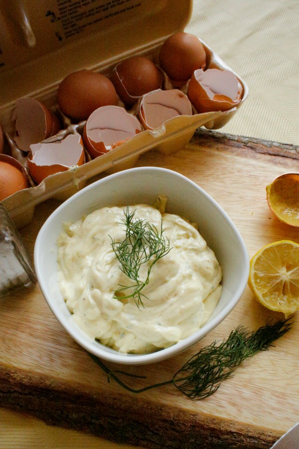 Easy Dill Mayonnaise Jordan's Easy Entertaining