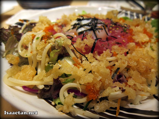 Maguro Yukke Pasta Salad - RM16.80 Maguro Yukke Pasta Salad - RM16.80