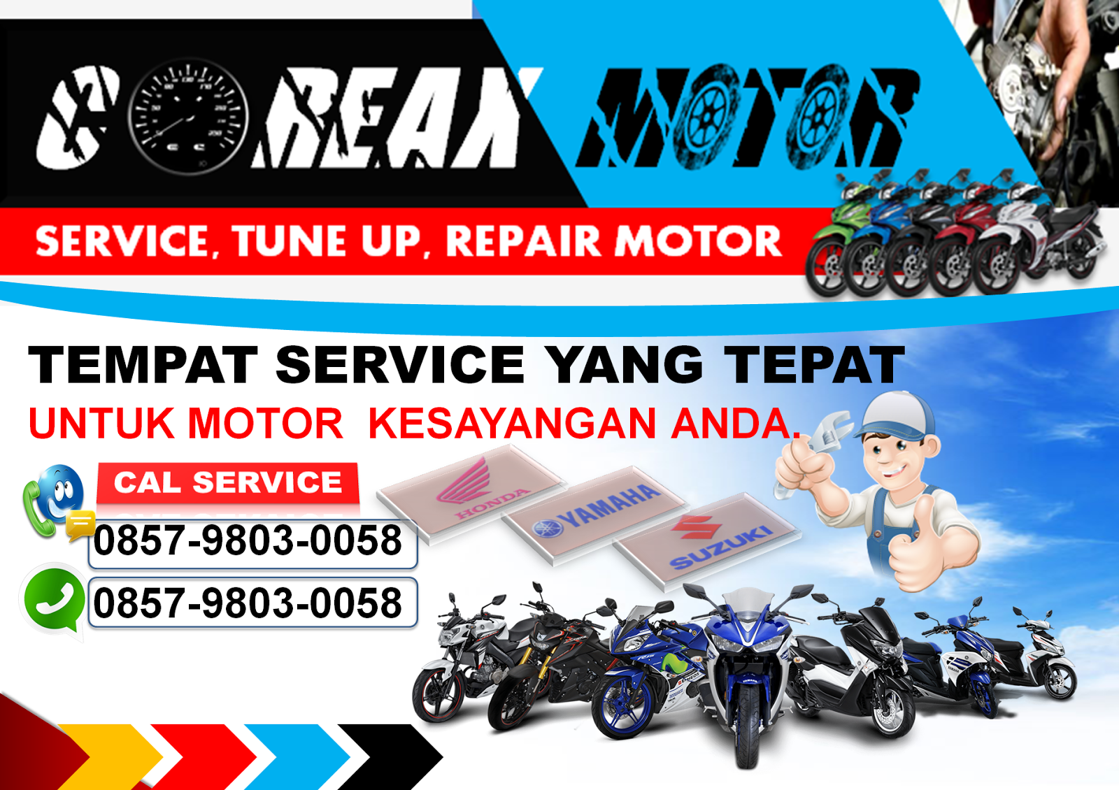 Service Motor di Bandung
