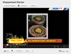 Liputan Durian Klappertaart di MHTV